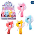 Ventilateur manuel design licorne pour les détails