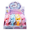 Ventilateur manuel design licorne pour les détails
