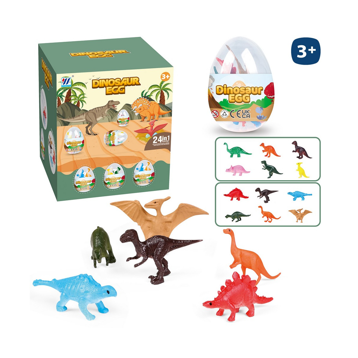 Oeufs surprises de dinosaure à offrir