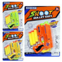 Pistolet à fléchettes en couleurs vibrantes pour jouer