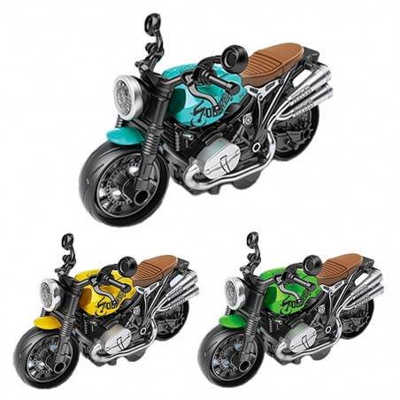 Motos de style rétro jouet à friction pour offrir