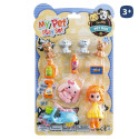 Set de poupée avec accessoires pour animaux de compagnie et trottinette pour jouer