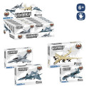 Maquette de construction design avions de chasse