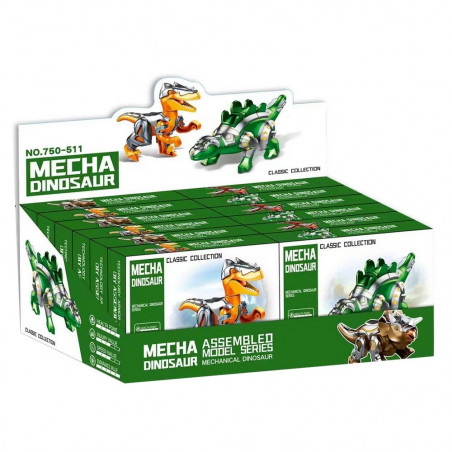 Maquette de construction design dinosaures