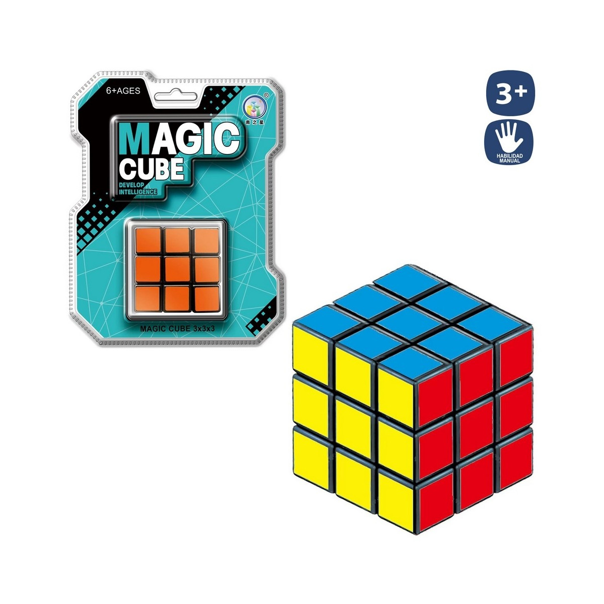Cube magique de Rubik pour détails