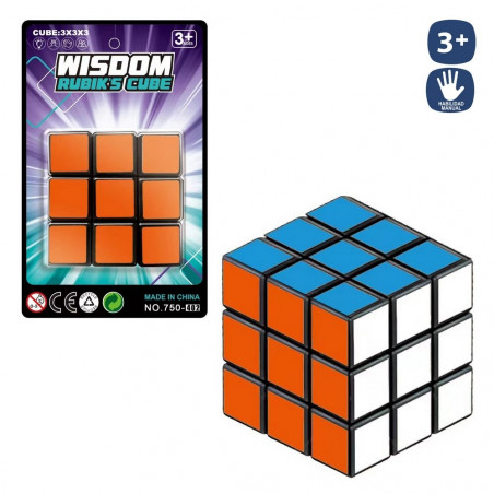 Cubo magique de couleurs pour détails jeux de compétence