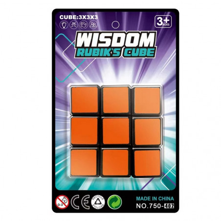 Cubo magique de couleurs pour détails jeux de compétence