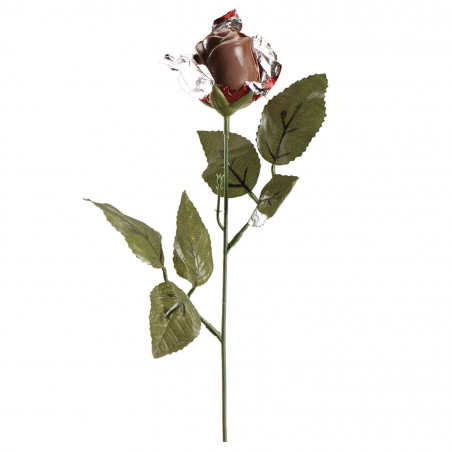 Rose en chocolat 18g pour des détails sucrés