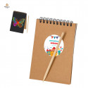 Carnet magique avec autocollant personnalisable pour des détails enfantins