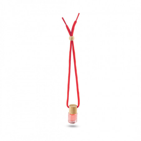 Diffuseur de parfum en corde rouge avec autocollant personnalisable pour les détails de la première communion