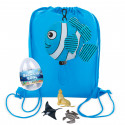 Sac à dos pliable modèle poisson et œuf surprise d'animaux marins