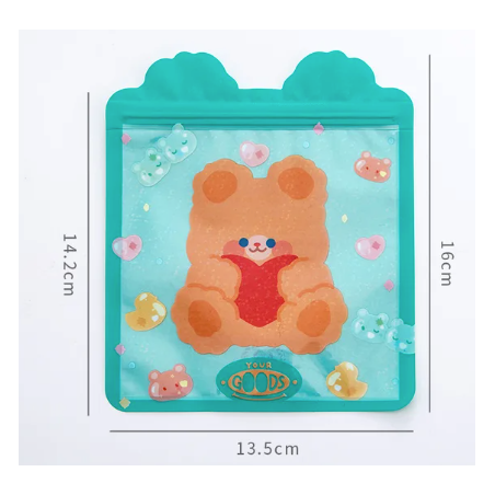 Sacs en plastique design kawaii