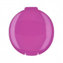 Baume à lèvres hydratant fuchsia dans une enveloppe en kraft rose avec autocollant princesses pour des détails infantiles