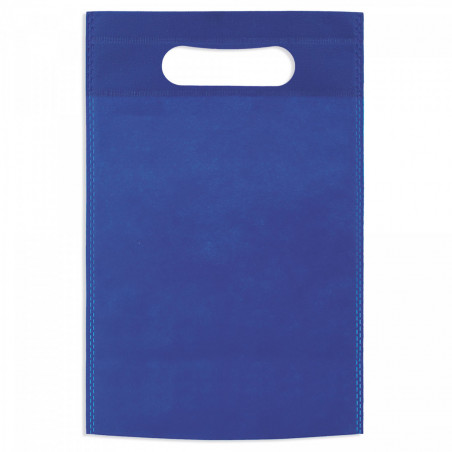 Bouteille de vin et tire-bouchon dans un sac bleu personnalisé pour des cadeaux pour la fête des pères