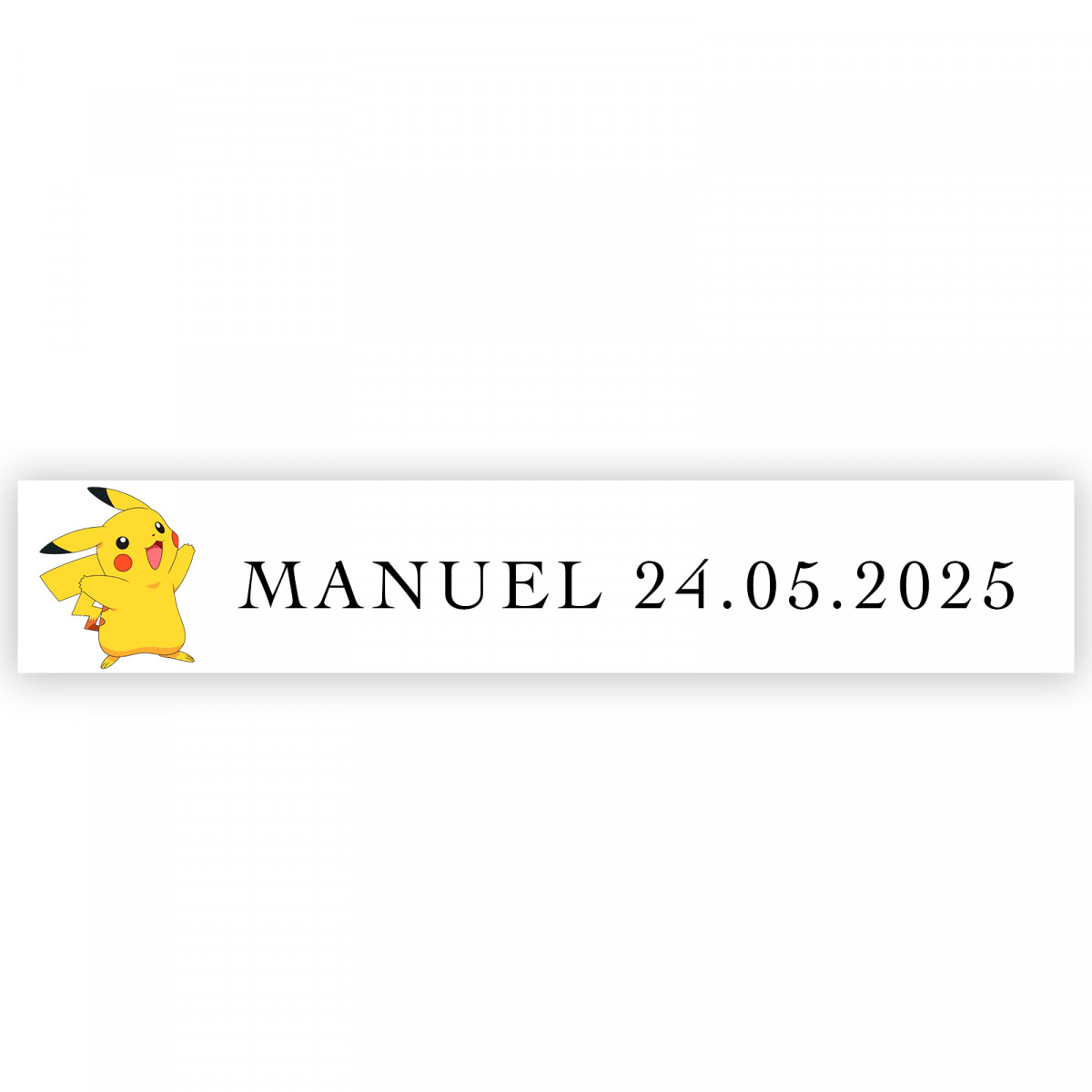 Autocollant Pokémon pour personnaliser des détails