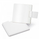 Miroir avec étui blanc et autocollant première communion garçon à offrir