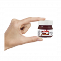 Nutella 25 gr. en tarro de cristal con adhesivo personalizable para detalles