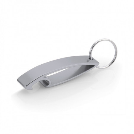 Porte-clés ouvre-bouteille avec autocollant 5x1 cm pour détails de mariage
