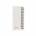 Bloc-notes avec des autocollants et des feuilles autocollantes de Noël pour personnaliser avec une phrase