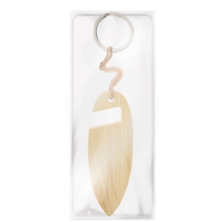 Porte-clés support mobile en forme de planche de surf pour cadeau