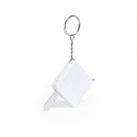 Porte-clés ouvre-bouteille et mètre personnalisé avec carte de remerciement dans un sachet en organza pour les détails de