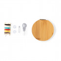 Kit de couture avec miroir personnalisé et autocollant bébé pour cadeaux de baptême