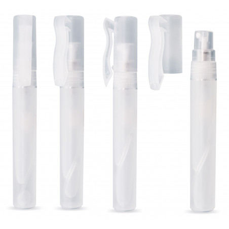 Distributeur de parfum avec autocollant de baptême et sac à offrir