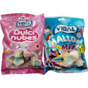 Bocal de bonbons avec autocollant de graduation personnalisé