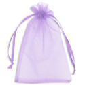 Bracelet de licorne et souffleur de bulles dans un sac en organza violet avec étiquette de licorne pour les invités