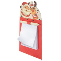 Bloc-notes magnétique de Noël avec autocollant personnalisé