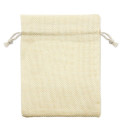 Ouvre-bouteille en bois avec étiquette adhésive et sachet pour mariage