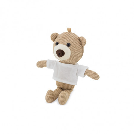 Ourson en peluche personnalisé avec cône de bonbons dans un sac en papier pour enfants pour un anniversaire