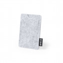Porte-cartes en feutre avec carte de remerciement personnalisable dans un sachet en organza pour les détails de communion