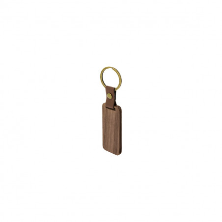 Porte-clés en bois personnalisé dans une boîte cadeau originale pour les invités de mariage