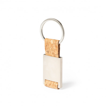 Porte-clés en liège avec adhésif design de football dans une enveloppe kraft avec adhésif personnalisé pour les détails de la