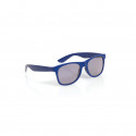 Lunettes de soleil pour enfants bleues et un souffleur de bulles Bluey dans un sac en organza personnalisé avec un autocollant