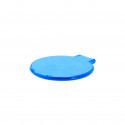 Miroir pliable bleu avec autocollant personnalisable pour enfant de première communion à offrir