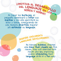 Pompero Bluey dans une enveloppe avec un autocollant personnalisable pour les détails
