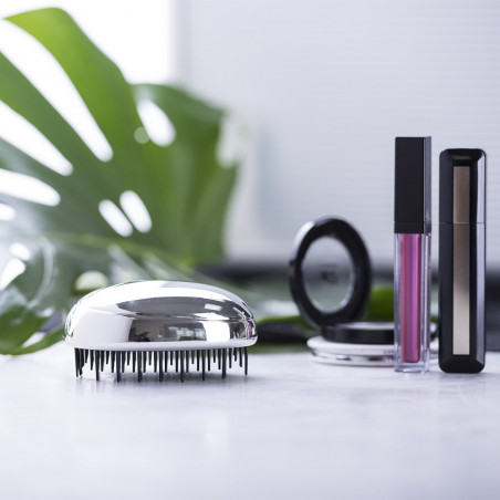 Brosse anti-noeuds avec sac et adhésif personnalisé