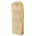 Jenga coloré avec sac et autocollant personnalisé