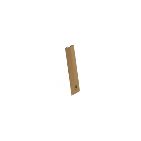 Stylo en bambou dans un étui personnalisé avec autocollant design de calice pour communion