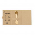 Graines de fleurs sauvages en stick à planter avec un autocollant personnalisable à offrir