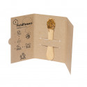 Graines de fleurs sauvages en stick à planter avec un autocollant personnalisable à offrir