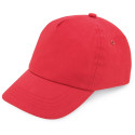 Casquette 100% coton avec badge personnalisé