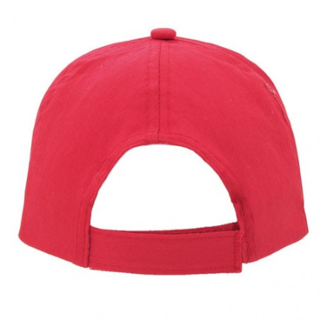 Casquette 100% coton avec badge personnalisé