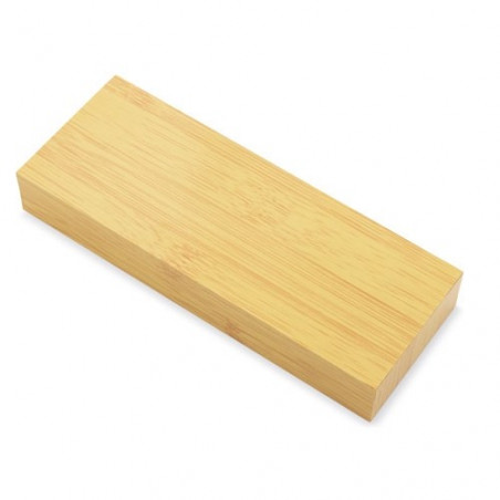Stylo et porte mine dans un étui en bambou avec autocollants pour cadeaux de communion pour adolescents