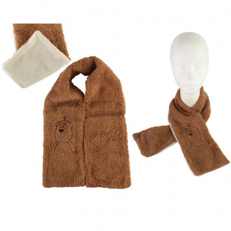 Écharpe pour enfant à offrir avec sac et autocollant