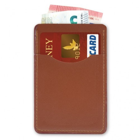 Porte-cartes en sac kraft avec autocollant de communion personnalisé enfant