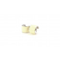 Boucles d'oreilles en alliage de zinc plaqué avec sachet personnalisé pour un détail de mariage