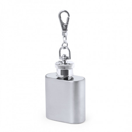 Porte-clé flacon avec autocollant design éléphant personnalisable pour les détails de baptêmes